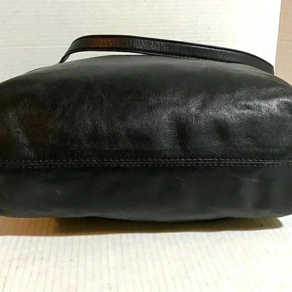 Michael kors Black leather shoulder handbag